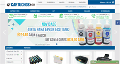 Desktop Screenshot of cartuchosecia.com.br